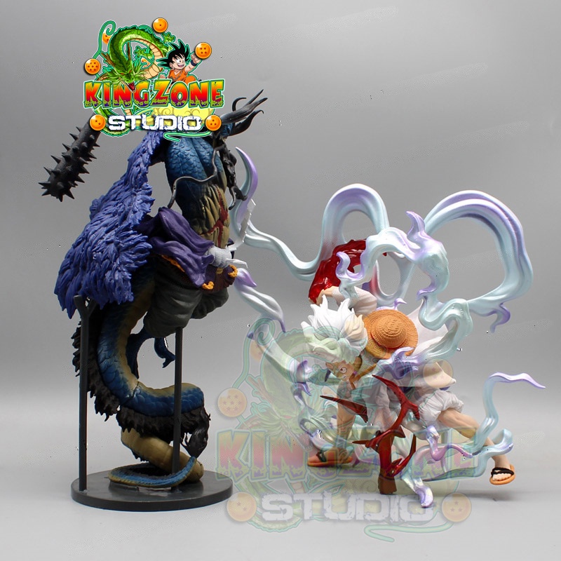 Mô hình Luffy Hỗn Thiên vs Kaido Thiên Vương Chùy