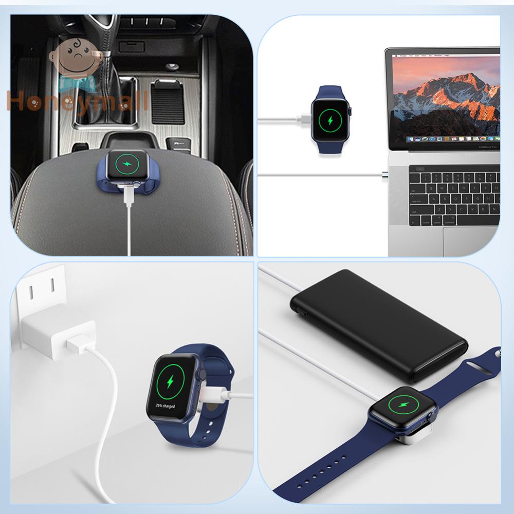 Đế Sạc Từ Tính Không Dây 8 pin type-c 2 Trong 1 Thay Thế Cho apple watch ultra 49mm / 8 7 6