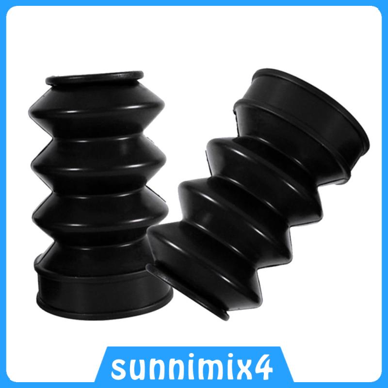 Vỏ Bọc Phuộc Xe Máy Bằng Cao Su Màu Đen 120Mm Cho xl883 / 1200