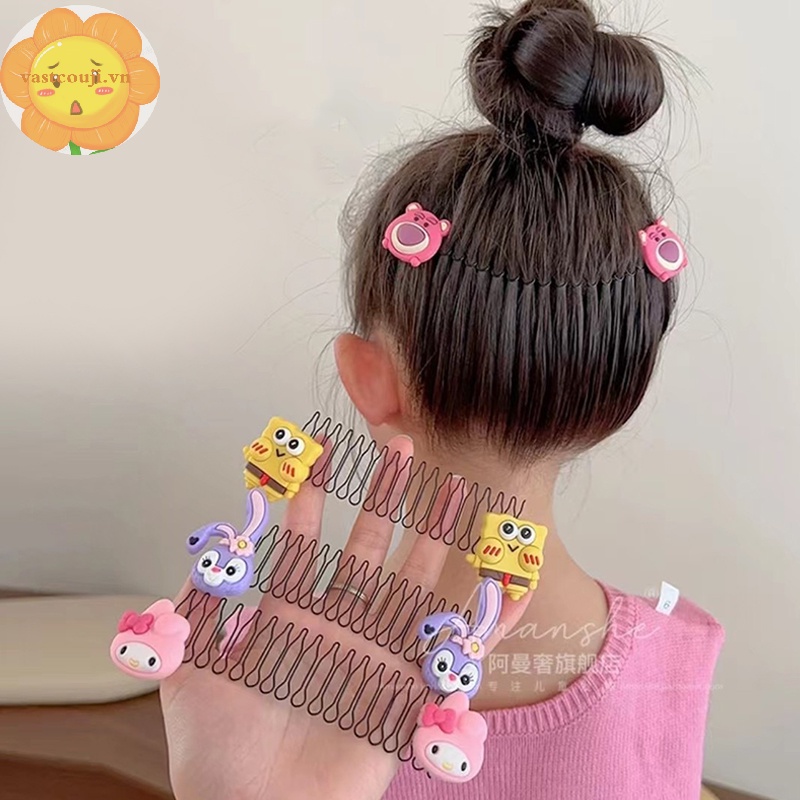 Vastji Kẹp Tóc Hình Động Vật Hoạt Hình Đáng Yêu Cho Bé vn