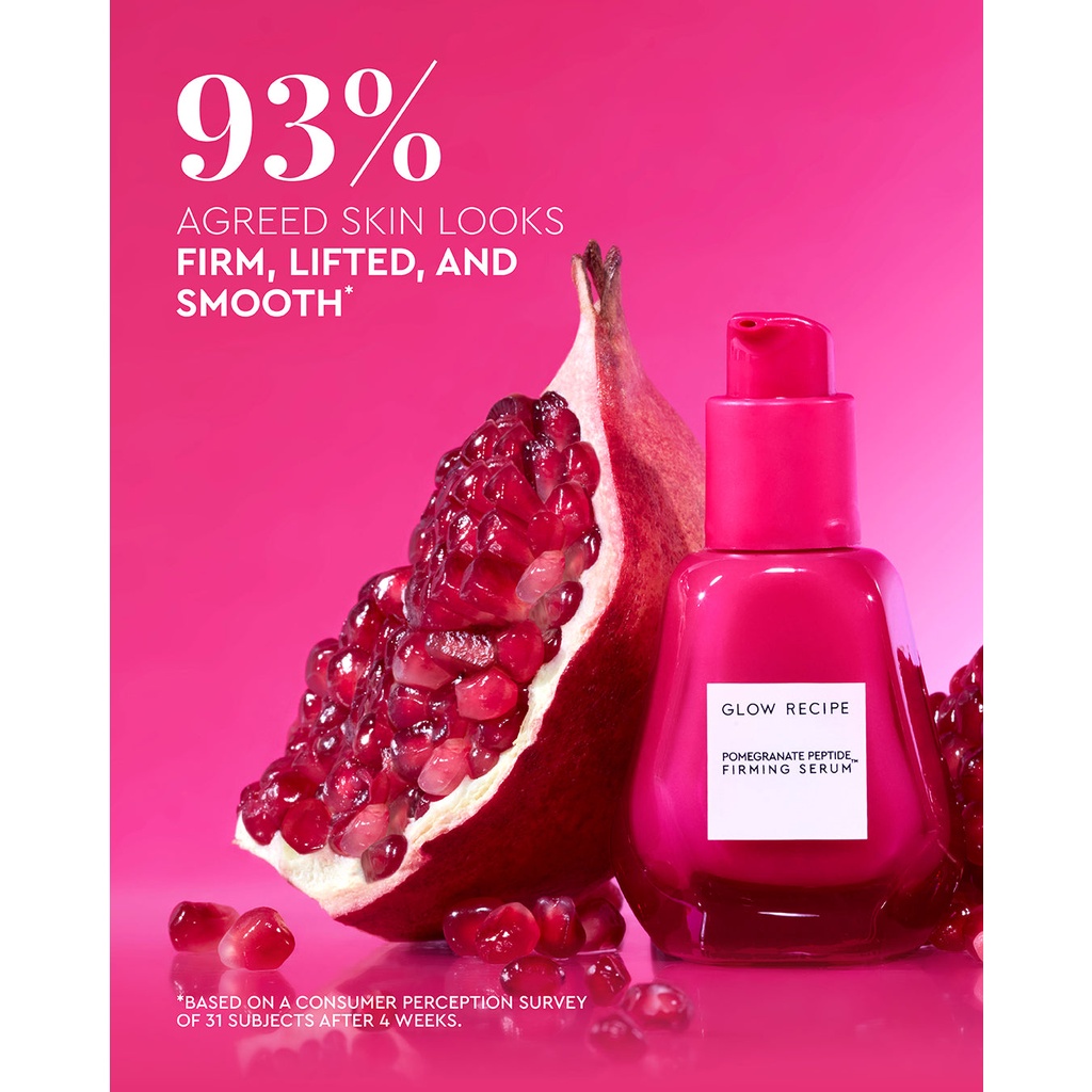 Tinh Chất Làm Săn Chắc Da Glow Recipe Pomegranate Peptide Firming Serum 30ML
