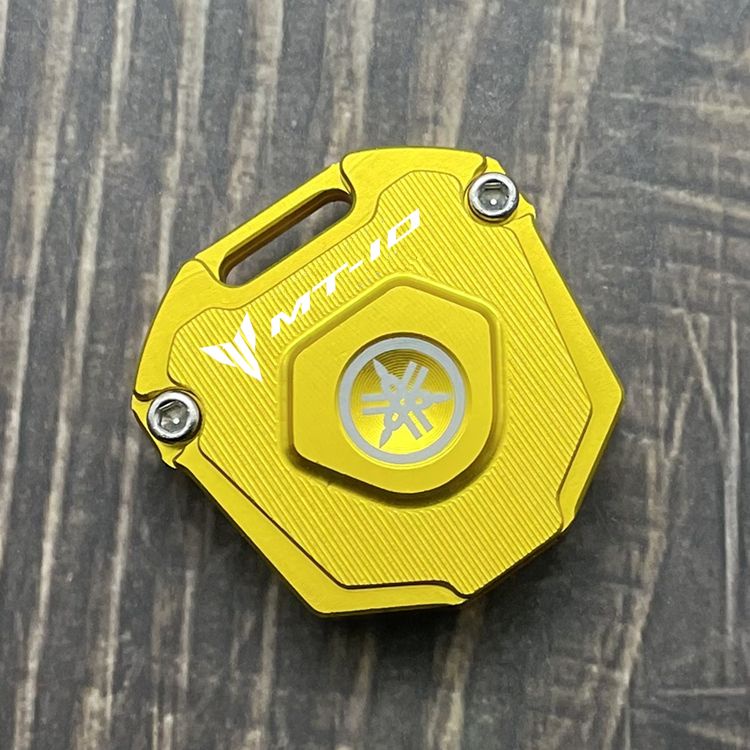 Yamaha MT-10 Motorcycle CNC Aluminum Alloy Key Cover Protective Case Key Strap