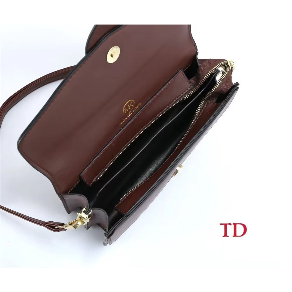 Michael kors Túi Da Đeo Chéo Thể Thao Thời Trang Cho Nam Nữ