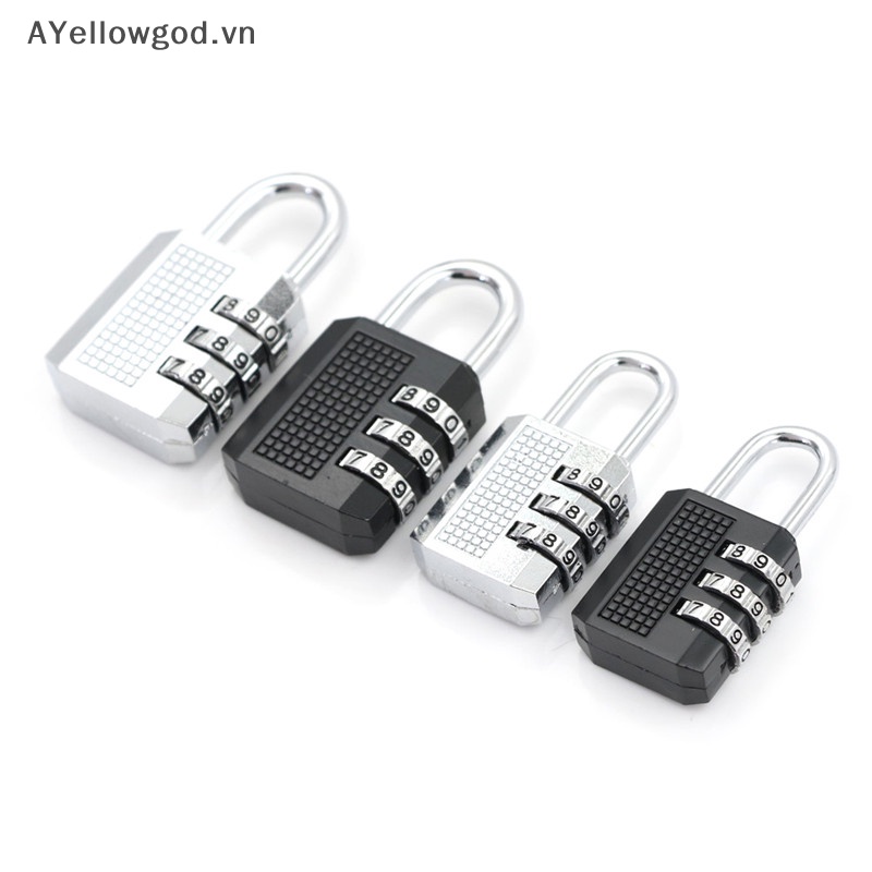 Ổ Khóa Mật Mã 3 Chữ Số An Toàn Tiện Dụng Cho Học Sinh
