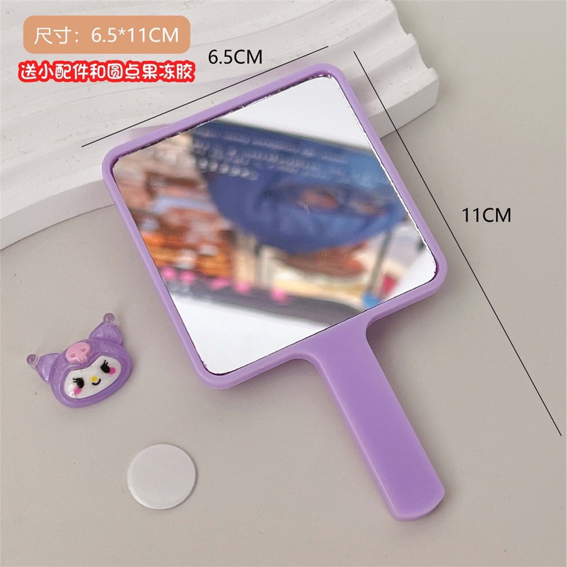 PVN60138 Gương cầm tay mini trang điểm hoạt hình dễ thương T2