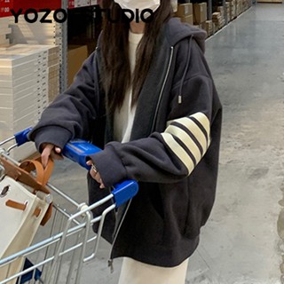 Áo khoác hoodie RUICHE WWY2393GIL 41Z231008 với khóa kéo thời trang phong cách cho nữ