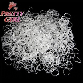 Set 300 Dây Thun Cột Tóc Bằng Cao Su Co Giãn