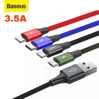 Cáp sạc đa năng Baseus Rapid Series 4 trong 1 cho phone / Tablet Smartphone & Tablet Android (3.5A, 1.2M, Type C
