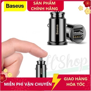 Tẩu ô tô Baseus Sạc xe hơi mini 3.1A Sạc xe nhanh cho 13 Pro Max 12 11 x Samsung S10 Xiaomi mi 9 Huawei- HSHOP