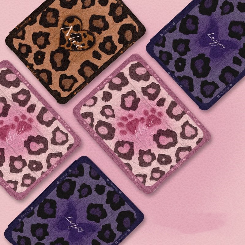 Ốp Máy Tính Bảng tpu Mềm Họa Tiết Da Báo Có Ngăn Đựng Bút Cho ipad gen10 7 / 8 / 9 pro11 "pro12.9" air4 air5 mini6