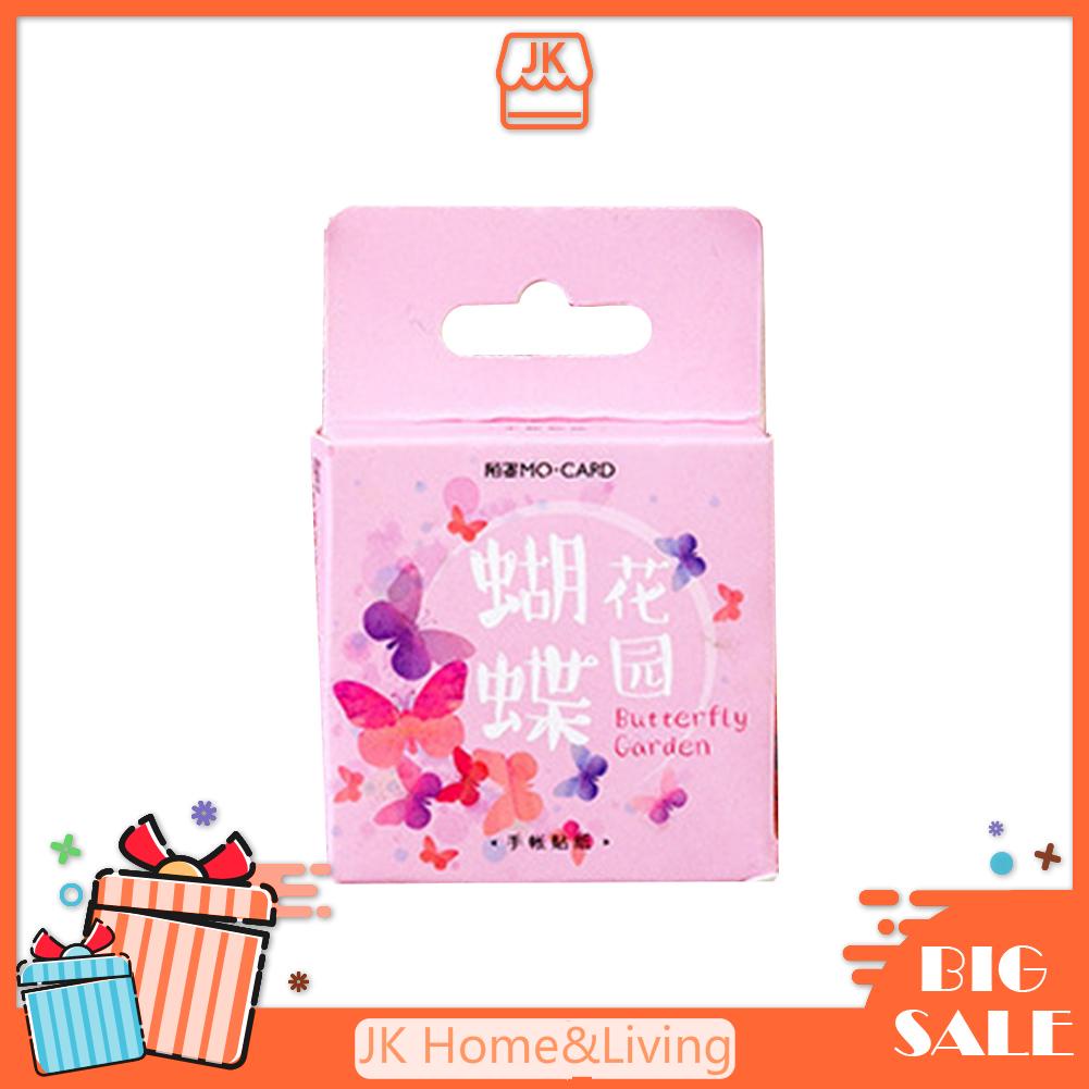 Set 46 Miếng Dán Hình Bướm Nghệ Thuật Trang Trí Nhật Ký