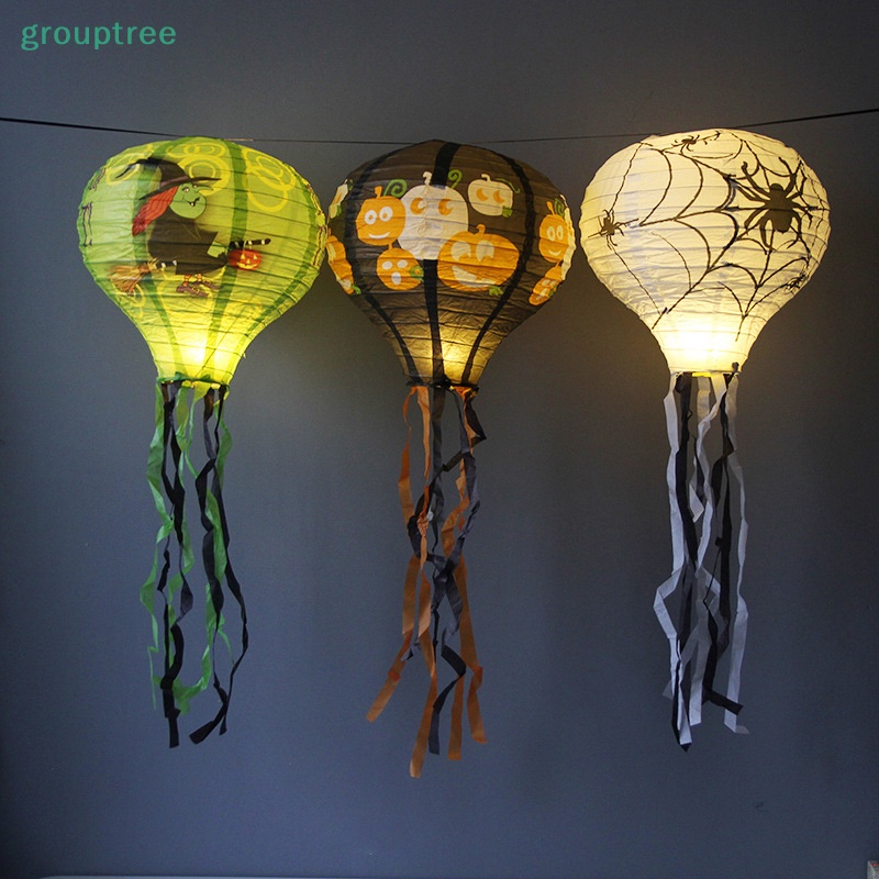 Lồng Đèn Giấy Treo Trang Trí halloween