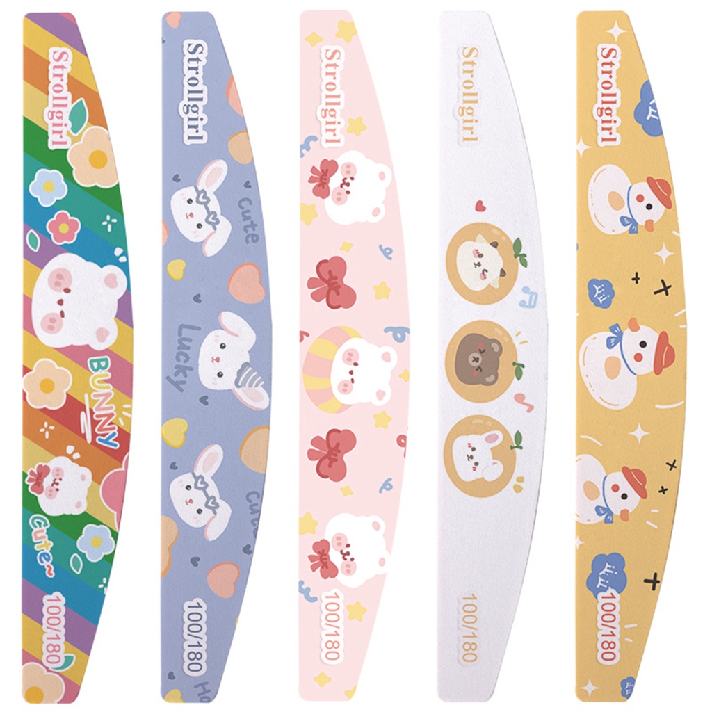 Dụng Cụ Dũa Đánh Bóng Móng Tay Mặt Trăng Chuyên Nghiệp