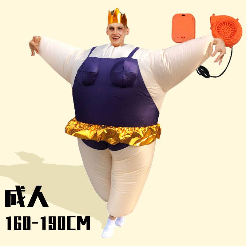 Sumo Bộ Đồ Bơm Hơi Hóa Trang halloween Chú Hề Vui Nhộn