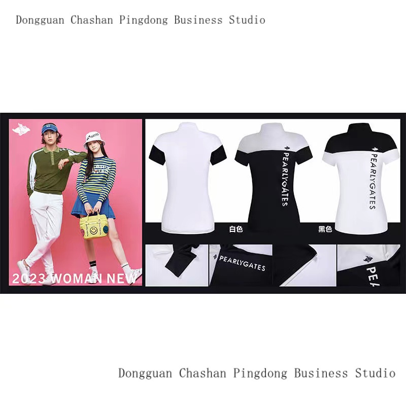 Áo Thun Đánh golf Tay Ngắn Thoáng Khí Nhanh Khô Thời Trang Xuân Hè Hàng Mới 2023 Dành Cho Bạn Nữ