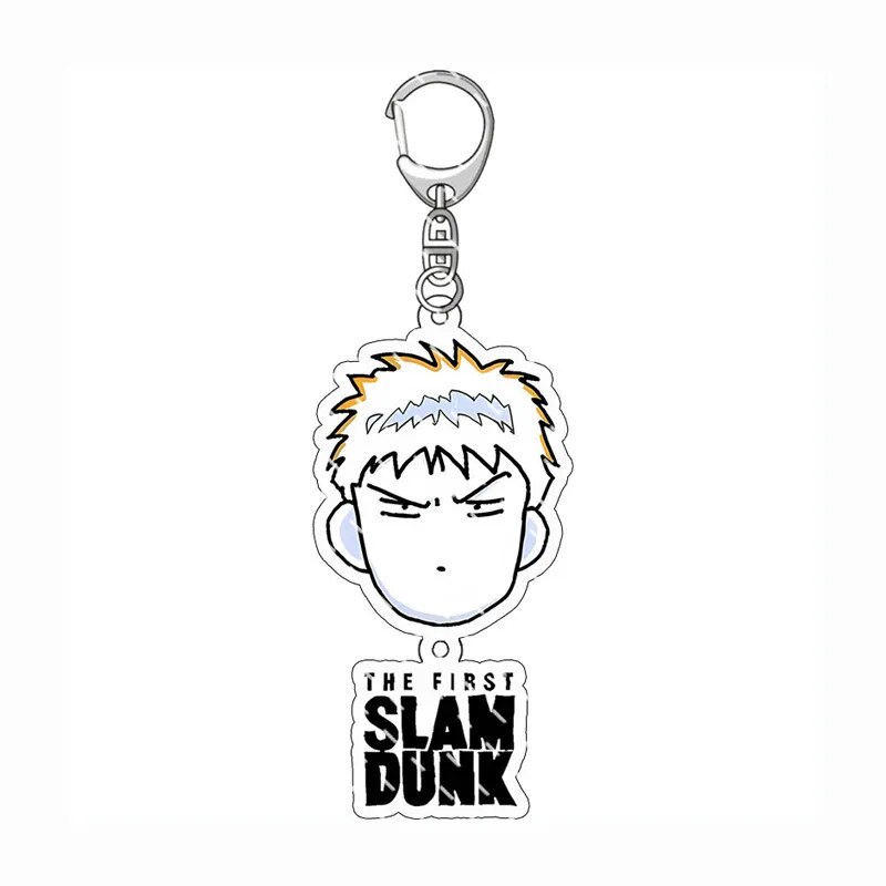 Móc khóa Slam Dunk Keychain Man Sakuragi Hanamichi Rukawa Kaede Porte Clef Phụ kiện trang trí túi xách Balo