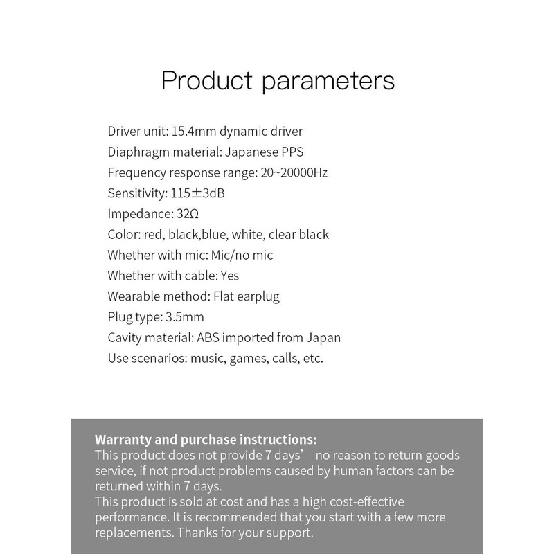 Kbear Tai Nghe Nhét Tai hifi 15.4mm ks1 ks2 Phong Cách Nhật Bản