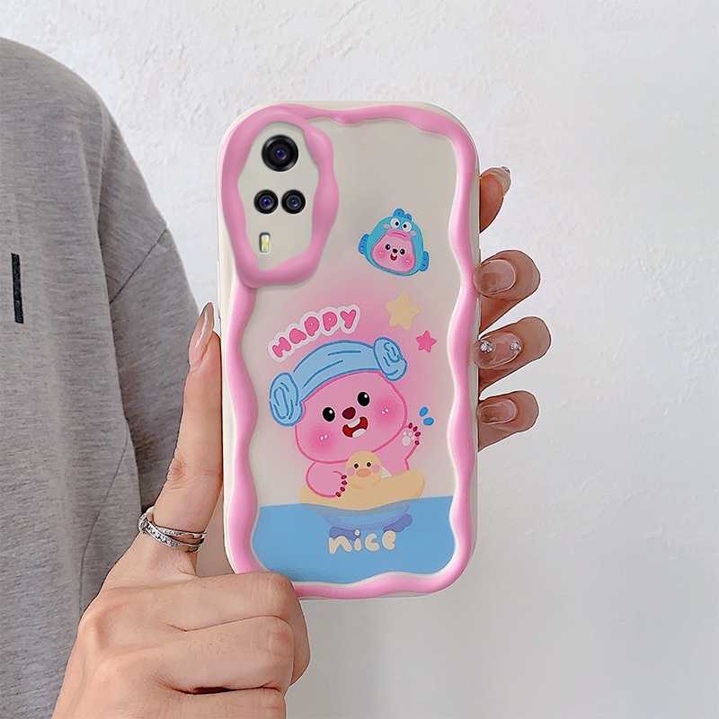 Ốp lưng vivo y51 2020 / y51a / y53s / y31 / y33 Dễ Thương Ốp Điện Thoại Chống Sốc Hình Búp Bê 3d Thời Trang Cho vivo y51 2020 / y51a / y53s / y31 / y33