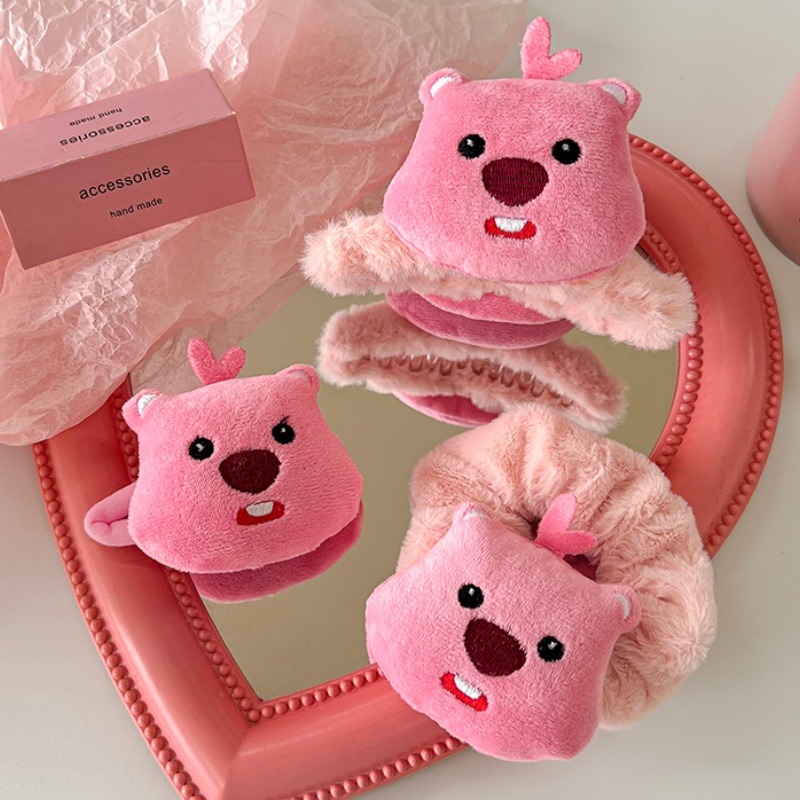 Mh Kẹp Tóc bb Hình Búp Bê Hoạt Hình Dễ Thương Cho Nữ