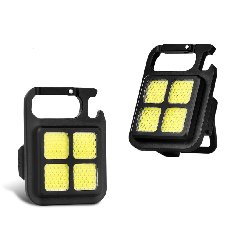 Đèn cob usb mini Có Móc Khóa Tiện Dụng Cho Gia Đình