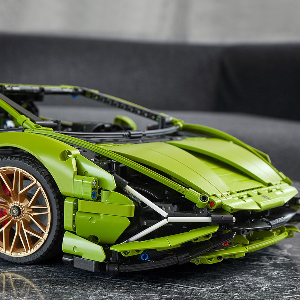Xả kho Đồ Chơi Lắp Ráp LEGO TECHNIC Siêu Xe Lamborghini Sian FKP 37 42115 Cho Bé Trên 12 Tuổi tặng kèm xe