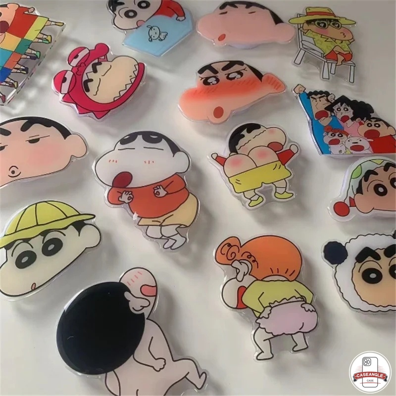 Giá Đỡ Điện Thoại Từ Tính Họa Tiết shin-chan Dễ Thương Cho Bé
