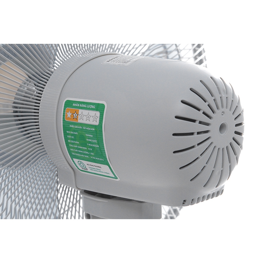Quạt treo Toshiba F-WSA20VN - Công suất 55W - Góc đảo gió 80 độ - Hàng chính hãng - Bảo hành 12 tháng