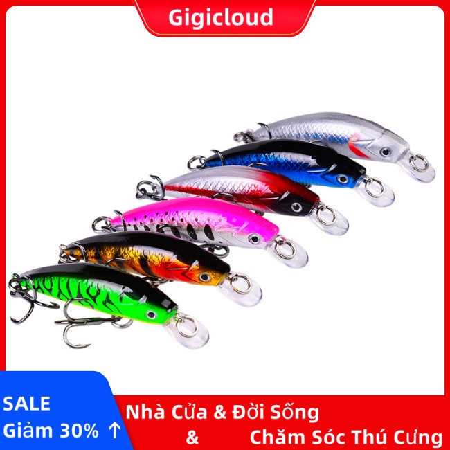 Mồi Câu Cá Nhân Tạo Cứng 6g / 6cm
