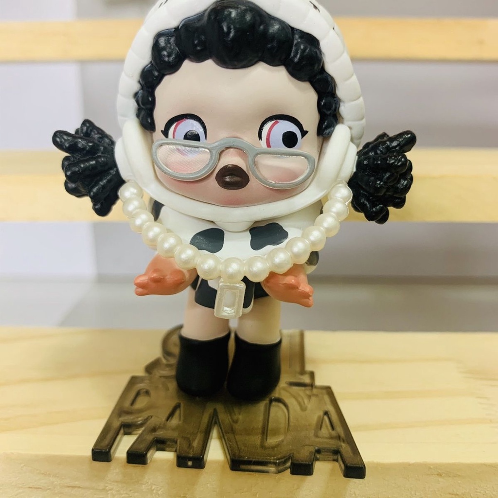 POPMART skullpanda Hộp Sọ Điên Cuồng Bí Ẩn Phiên Bản Hộp Sọ