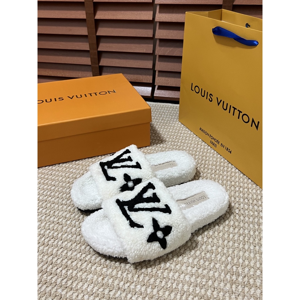 Dép Bông Đi Trong Nhà Chống Trượt Thời Trang Thu Đông Cho Nữ