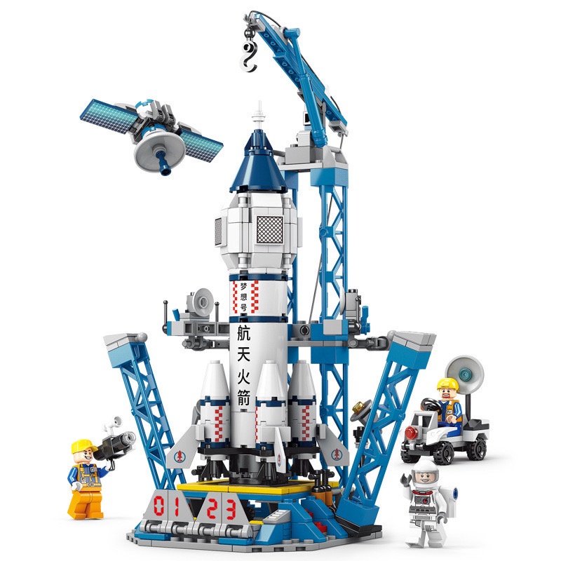 Lego tên lửa, tàu vũ trụ không gian