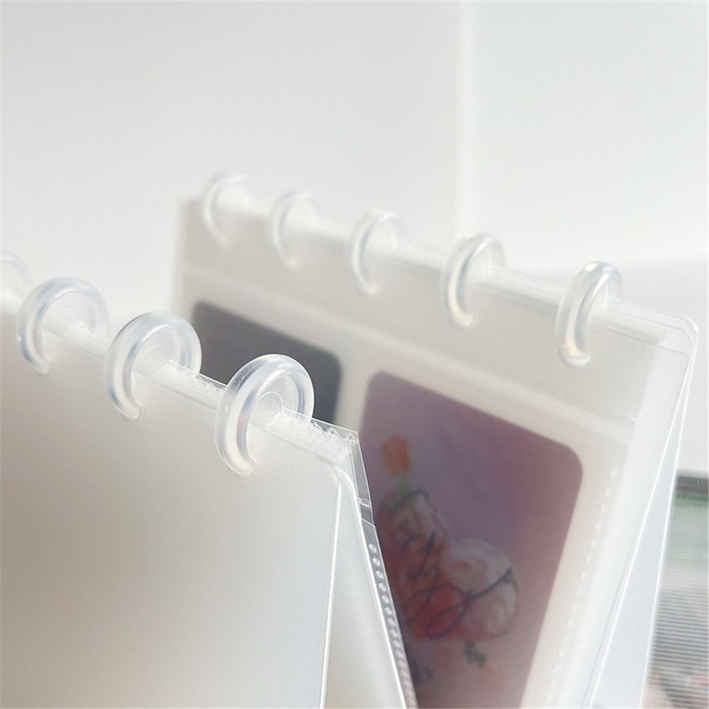 Hộp Đựng Thẻ Để Bàn 10cm 2 Ngăn Trong Suốt Đơn Giản