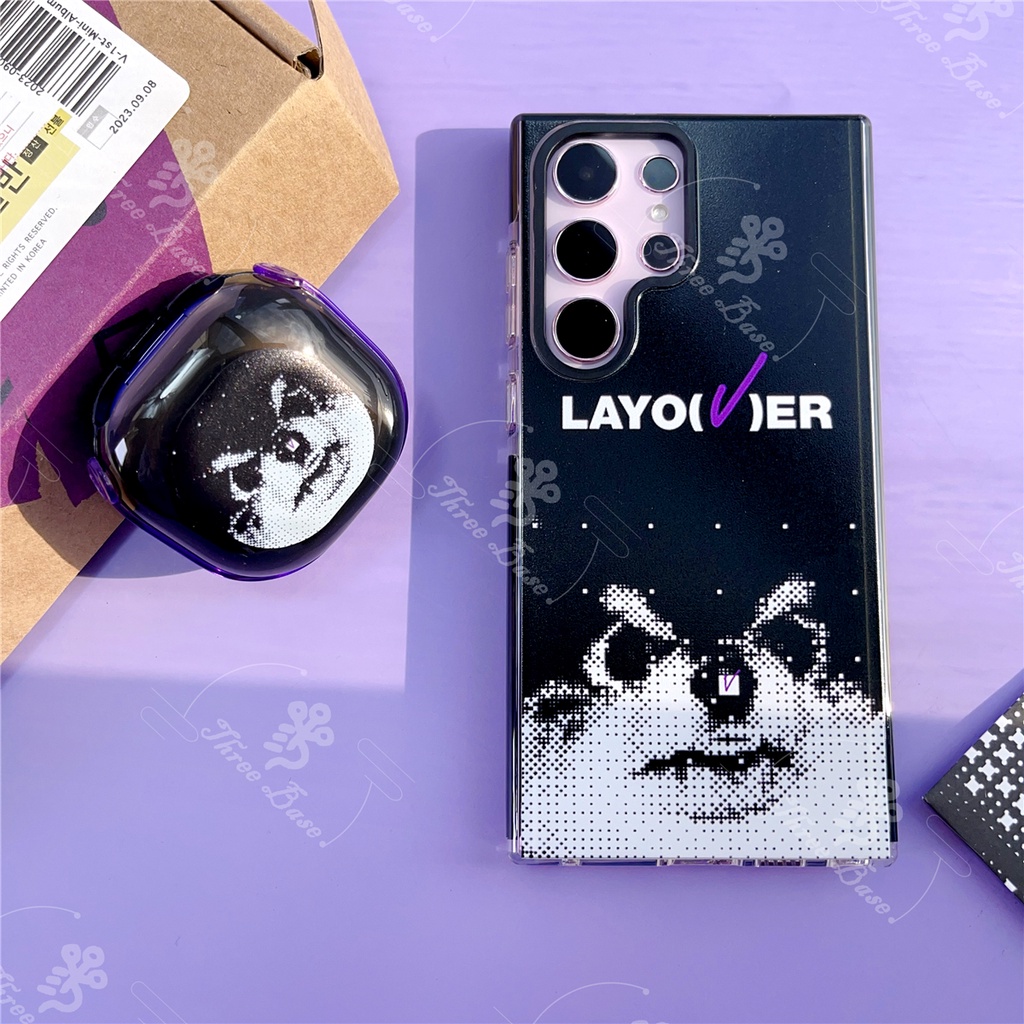 Vỏ Bảo Vệ Hộp Sạc Tai Nghe bts-7 v layover yeontan Cho samsung galaxy buds live buds pro samsung buds 2 buds 2 pro 2022