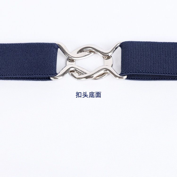 Thắt Lưng unisex Co Giãn Không Đường May Đơn Giản Hợp Thời Trang