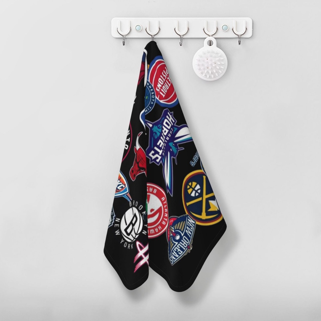 Nba Khăn Tắm Vải Nhung Mềm Mại Thấm Hút Tốt 40 * 70 cm