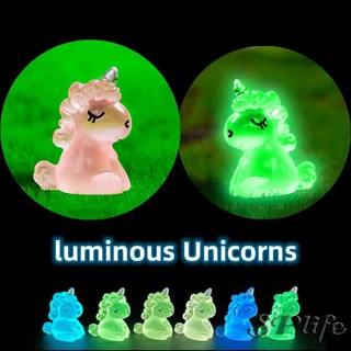 Mini Phong Cảnh Tượng Phát Sáng Trong Bóng Tối Kỳ Lân Vịt Trang Trí Thu Nhỏ Trang Trí Nhà Phụ Kiện Cảnh Quan Để Bàn Đồ Trang Trí
