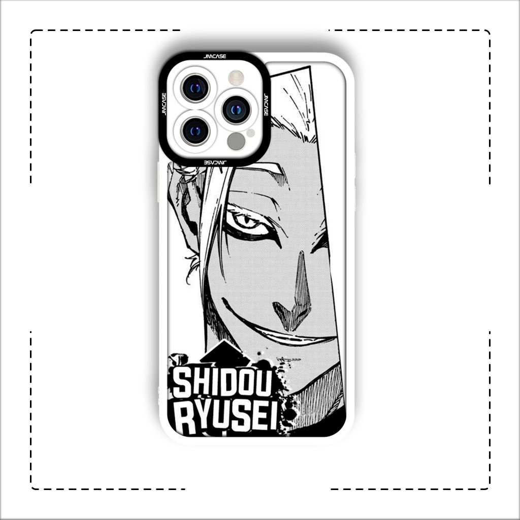 Ốp lưng iphone cạnh vuông JMCase Shidou Ryusei Blue Lock Anime Manga 7/7plus/8/8plus/x/xs/11/12/pro/max/plus/promax