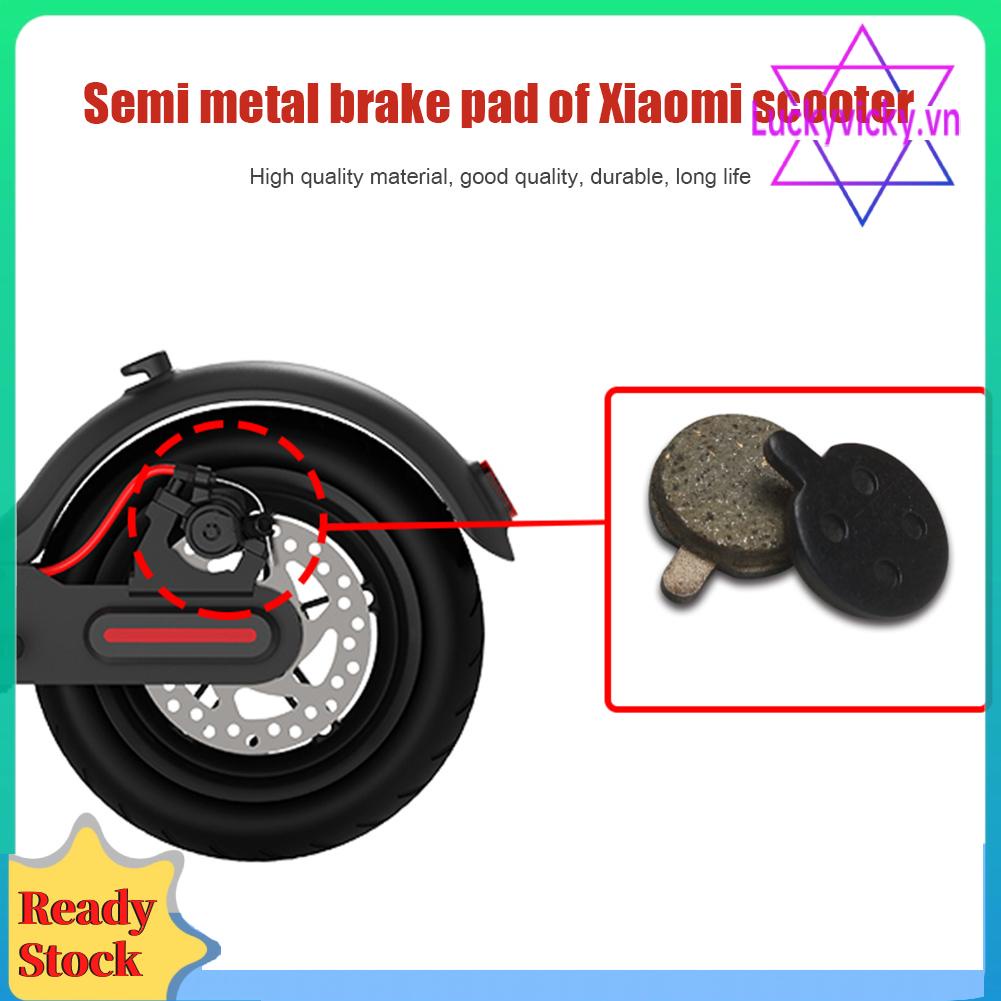 Set 2 Cặp Má Phanh Đĩa Cho Xe Điện xiaomi m365 pro kick scooter