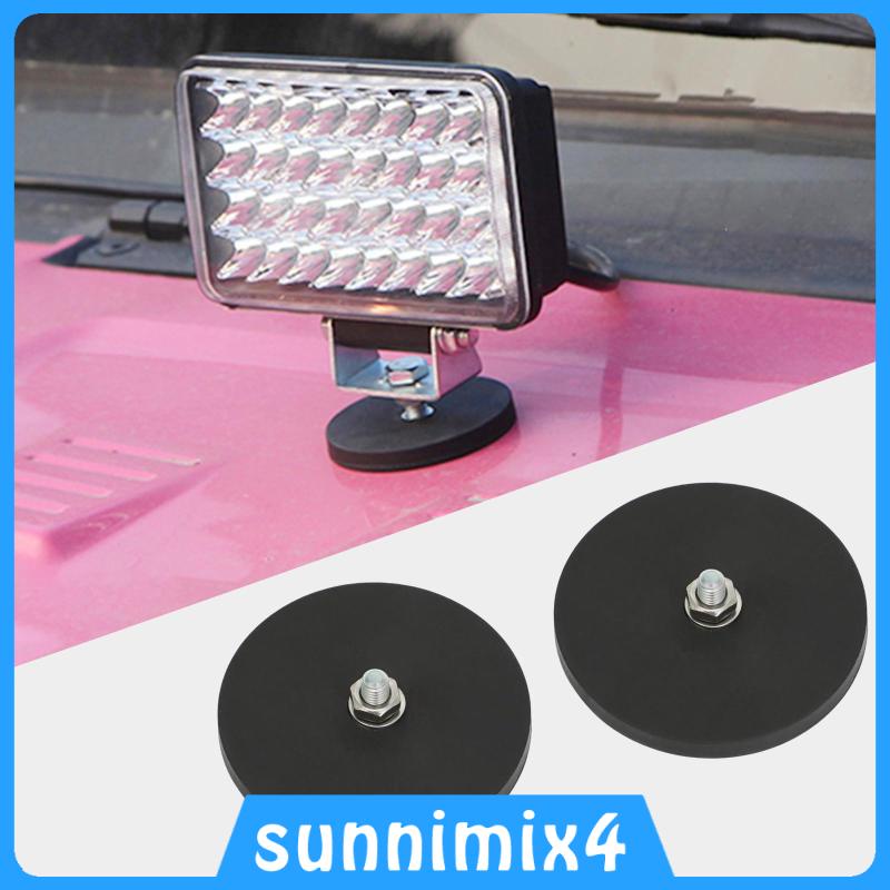 Set 2 Giá Đỡ Đèn Kèm Đệm Cao Su Chuyên Dụng Cho Xe Hơi