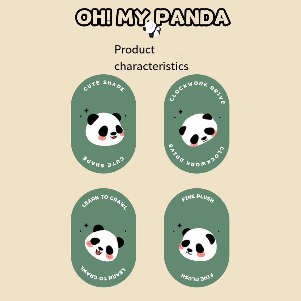 Mmluck wag its Mặt Gấu Trúc Nhồi Bông Có Đuôi Bắt Túi Xách Hình Gấu Trúc Dễ Thương