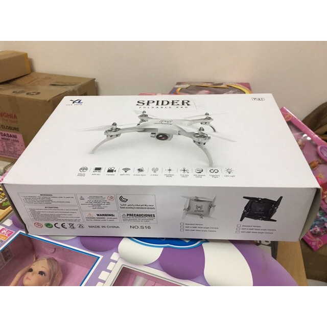 Máy bay điều khiển Spider có camaratặng ôtô tặng ô tô