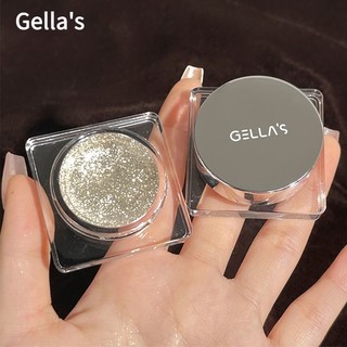  Gella ’ s Gel Phấn Mắt Dạng Lỏng Màu Đơn Sắc Tạo Hiệu Ứng Làm Sáng Nổi Bật 