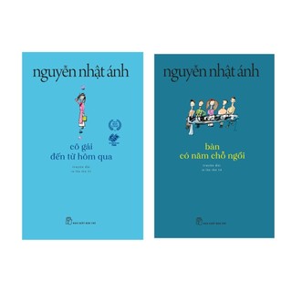 Sách Combo 2 cuốn Cô gái đến từ hôm qua + Bàn có 5 chỗ ngồi tr