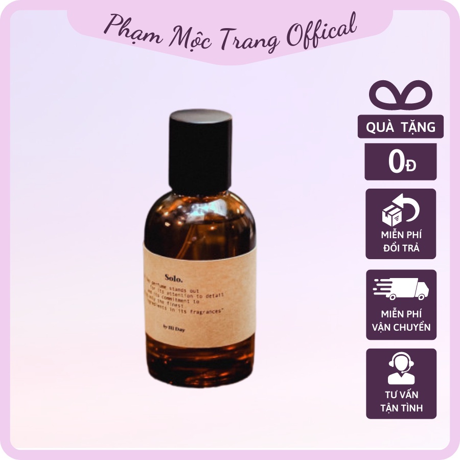 Lưu hương Độc Bản Solo - Nước Hoa Hương Thơm Quyến Rũ, Tinh Tế, Lưu Hương Dài Lâu 50ml