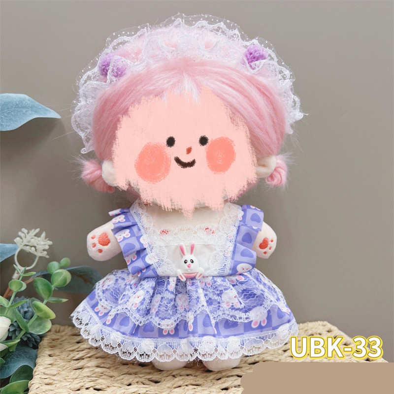 Đầm cotton 20cm Thời Trang Cho Búp Bê Barbie