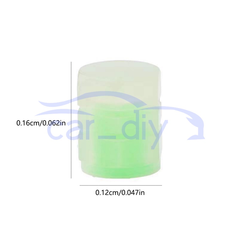 Bộ 4 Nắp Van Phát Sáng Trang Trí Bánh Xe Hơi / Xe Máy Vào Ban Đêm