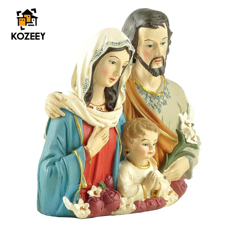 KOZEEY Mô Hình Tượng Điêu Khắc Bằng Tay Ấn Tượng Dùng Trang Trí