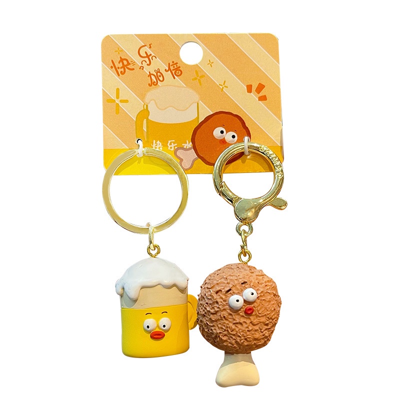 Hoạt Hình Móc Khóa Hình Đồ Ăn Nhanh Ngộ Nghĩnh