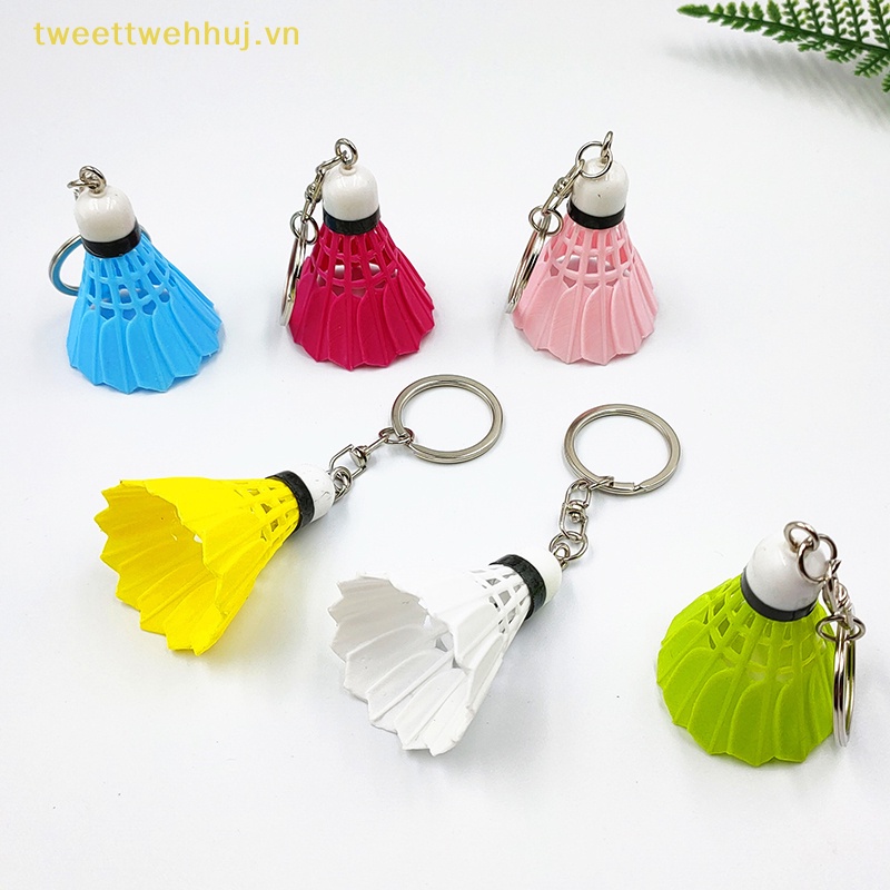 Tweehuj Móc Khóa Quả Cầu Lông mini Dễ Thương