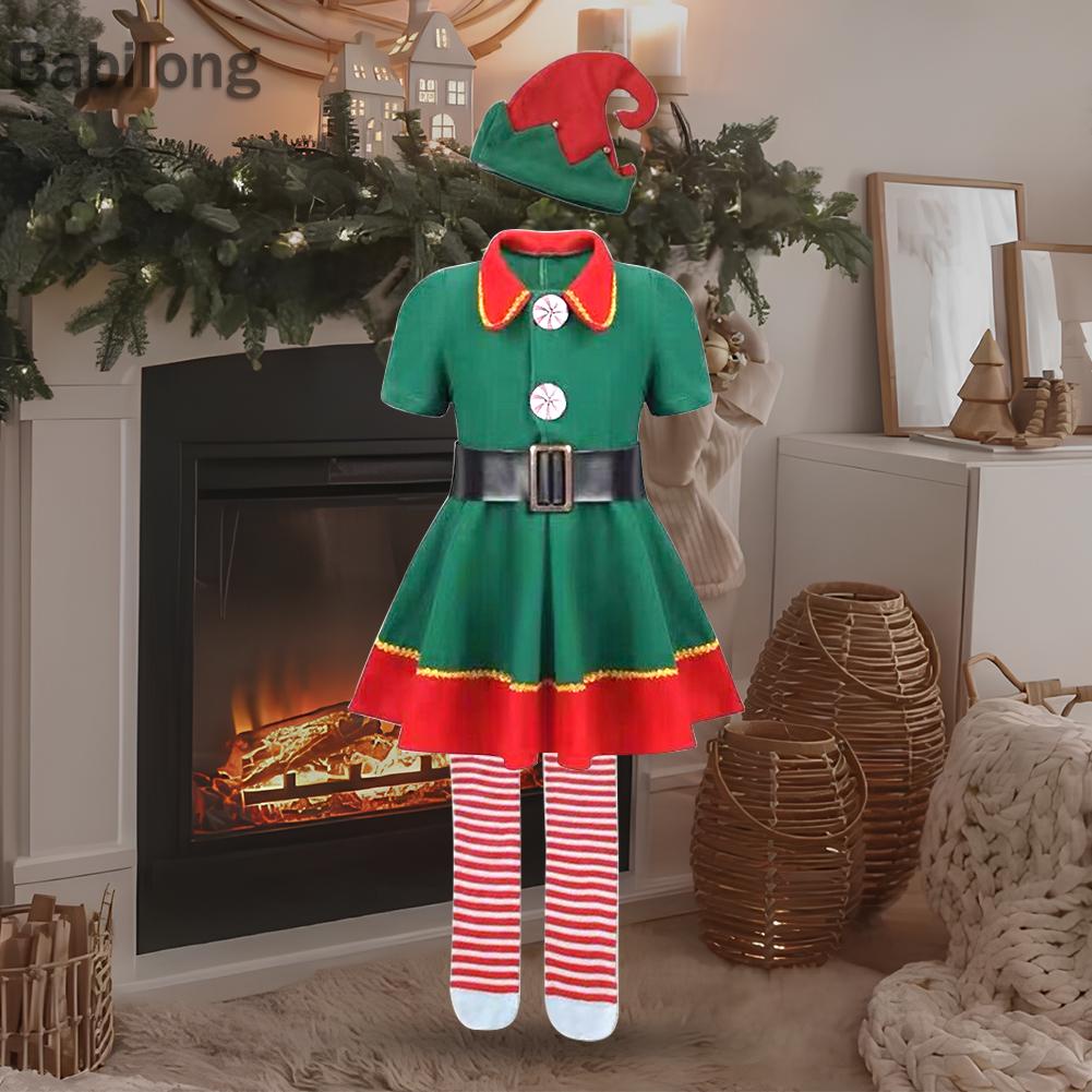 Set Trang Phục Tiên Nữ Giáng Sinh Mũ Yêu Tinh / Giày / Vớ Mới Lạ Vui Nhộn